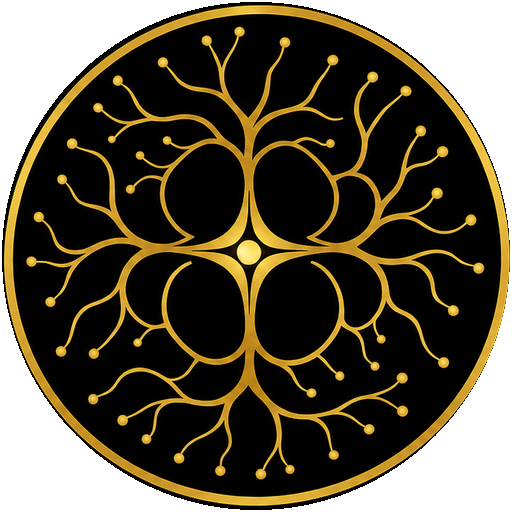 The official Divine Science Society branching network logo